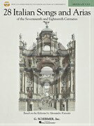  28のイタリア歌曲とアリア（中高声用）《輸入声楽,合唱譜》(28 Italian Songs & Arias of the 17th & 18th Centuries - Medium High)《輸入楽譜》