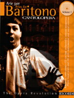  カントロペラ：バリトンのためのアリア集 第2巻（CD付）《輸入声楽,合唱譜》(Cantolopera: Arias for Baritone - Volume 2)《輸入楽譜》