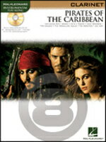 [楽譜] 「パイレーツ・オブ・カリビアン」ソロ・クラリネット編(インストゥルメンタル・プレイ・アロン..