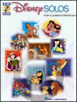 [楽譜] 「ディズニー曲」ソロ・クラリネット/テナー・サックス編(インストゥルメンタル・プレイ・アロ..