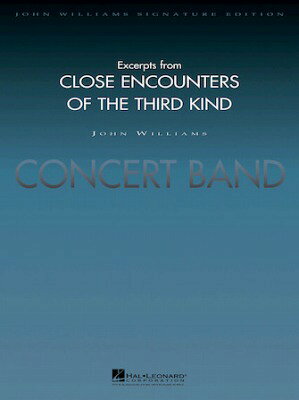  「未知との遭遇」ハイライト(ウィリアムズ)(デラックス・スコアのみ)《輸入吹奏楽スコア》(Excerpts from Close Encounters of the Third Kind Deluxe Scor