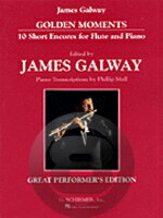 [楽譜] 黄金のひととき(ゴールウェイ校訂版)《輸入フルート楽譜》【10,000円以上送料無料】(Golden Mom..