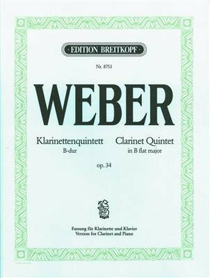 [] Сͥå5նʡѥĹĴ op.34(ͥåȤȥԥΤǱղǽ)10,000߰ʾ̵(Clarinet Quintet In B Flat Op.34 - Piano Reduction)͢