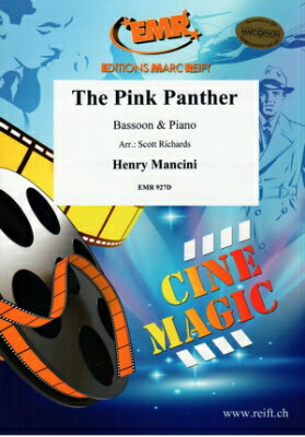 [楽譜] ピンク・パンサーのテーマ(Bassoon/Piano)《輸入バスーン楽譜》【10,000円以上送料無料】(The Pink Panther)《輸入楽譜》