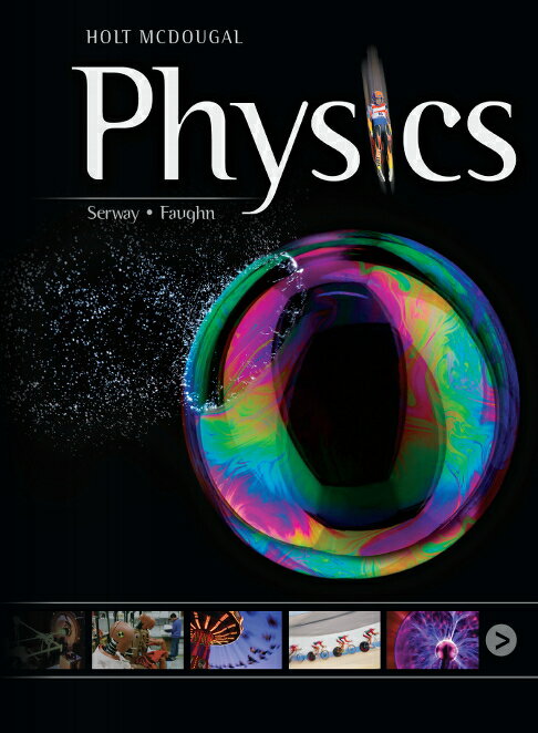 ○目次 1. The Science of Physics 2. Motion in One Dimension 3. Two-Dimensional Motion and Vectors 4. Forces and the Laws of Motion 5. Work and Energy 6. Momentum and Collisions 7. Circular Motion and Gravitation 8. Fluid Mechanics 9. Heat 10. Thermodynamics 11. Vibrations and Waves 12. Sound 13. Light and Reflection 14. Refraction 15. Interference and Diffraction 16. Electric Forces and Fields 17. Electrical Energy and Current 18. Circuits and Circuit Elements 19. Magnetism 20. Electromagnetic Induction 21. Atomic Physics 22. Subatomic Physics 　Holt McDougal Physicsは、物理分野に的をしぼりかなり詳細（900ページ以上）にかかれています。アメリカの高校で使われている物理教科書は、アメリカの物理分野の基礎に対する考え方を知るうってつけの素材といえます。留学を将来考えている、高校生・大学生を対象とする生徒たちにハードルのひとつとしてこの教科書を“読ませる”ことを位置づけていただくのが現段階において一番効果的ではないでしょうか。 　また、大学教授、研究者の方が論文作成用の資料として利用されるケースが多くなっています。 □サイズ：A4版　812ページ □内容：アメリカで使われている高校物理教科書。国立大学・大学院・研究所などで活用。アジアでは、中国・台湾・韓国のバイリンガルスクール、留学専門塾などで活用。 □発送までの手順 1．ご注文をしていただきます。 2．学林舎に在庫がある場合はすぐに出荷できます。 3．学林舎に在庫がない場合は、入荷・出荷日をお客様にお知らせします。 4．商品が入荷後、出荷日のお知らせをお客様にe-mailでお知らせします。 5．商品の検品後、学林舎からお客様に商品を発送します。 　アメリカの教科書に関しては、アメリカ倉庫から取り寄せになります。そのため、出荷数によって在庫切れになった場合、お客様のお手元に届くのが2週間以上かかる場合がありますことご了解下さい。