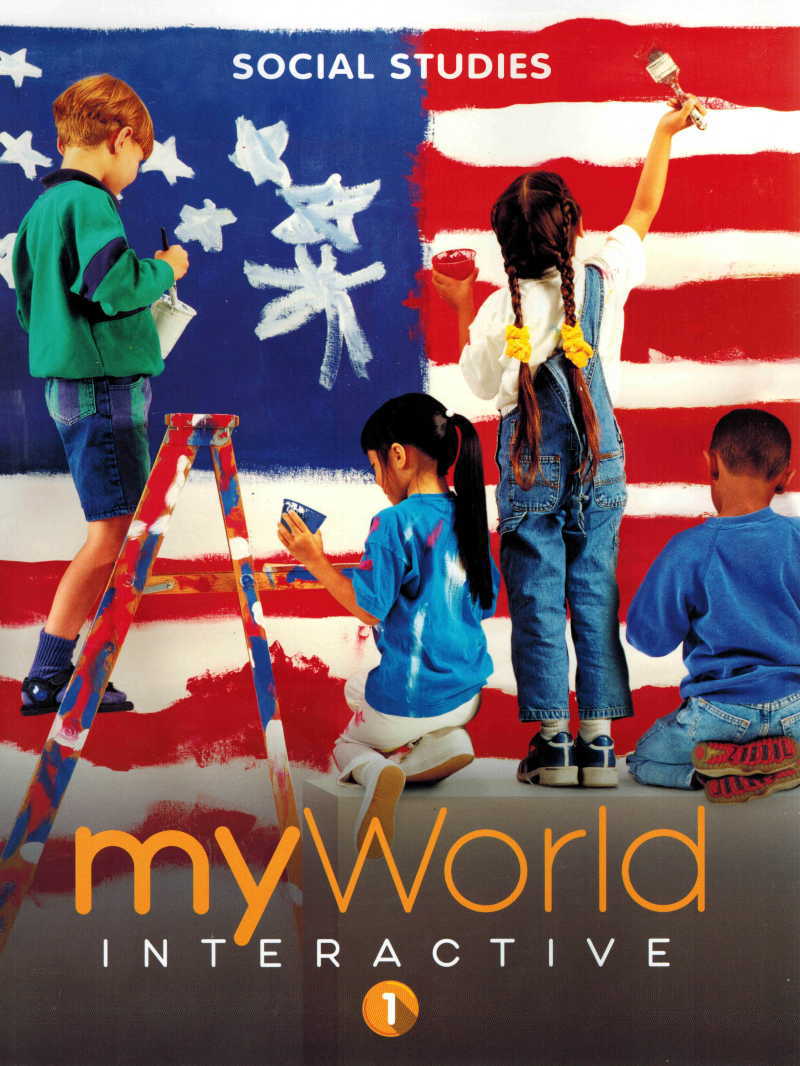 MyWorld Interactive Social Studies Gr.1　／アメリカ小学校社会教科書　9780328973088