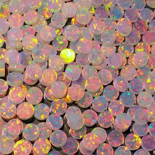 オパール コイン Pink 3mm 1個 Coin ピンク 耐熱ガラス用 ガラスオパール 人口オパール opal アメリカ製 コイン型 オパール コイン Pink 3mm 1個 Coin ピンク 耐熱ガラス用 ガラスオパール 人口オパール opal アメリカ製 コイン型