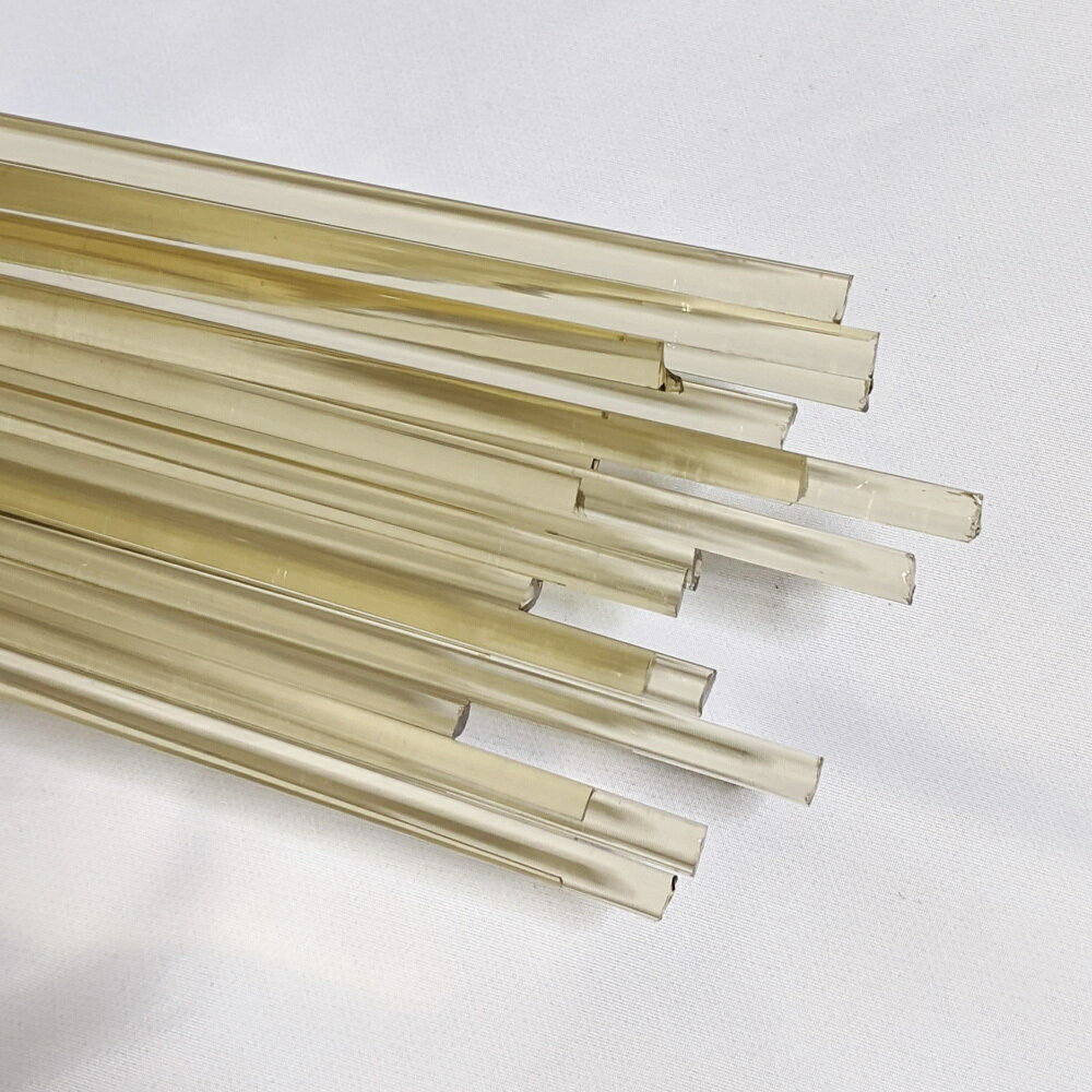 CR-20 シルバー シャンパン 7mm 天元 ロッド ガラス棒 1本 ガラス作家向け ガラス材料 ロペボロ Silver Champagne 1本 約50cm