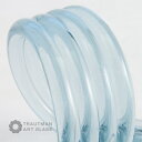 TAG-074 35g〜39.9g (Y) ライトブルー スターダスト ロッド ガラス棒 1本 ファースト クオリティー ガラス作家向け ガラス材料 Trautman Art Glass Light Blue Stardust First 1本
