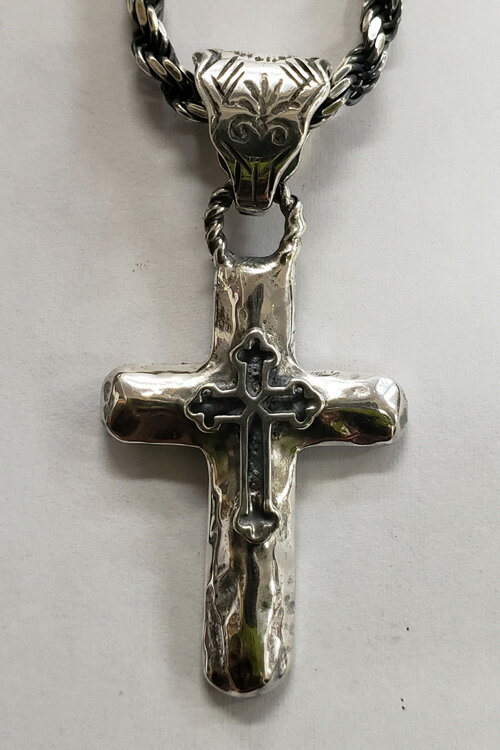 galcia/ガルシア PENDANT HEAD " MEXICAN CROSS " SILVER 925 シルバー メキシカン クロス　ペンダント (19NT-DC001SS)