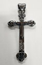 galcia / ガルシア PENDANT HEAD " COMEDY & TRAGEDY,CROSS " SILVER 925 シルバー 喜劇と悲劇 クロス メキシカン ペンダント (19NT-CCT001SS) *チェーンは別売です。
