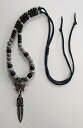 galcia PENDANT / BEADS & LEATHER 