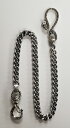 galcia / ガルシア " CLAVERA HOOK WALLET CHAIN " SILVER 925 AGAVE アガベ シルバー カラベラ シンプル メキシカン ウォレット チェーン (21WCS-SK001SS) 45cm