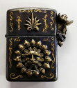 楽天galcia 楽天市場店galcia / ガルシア ZIPPO ARMOR TYPE BRASS ANTIQUE BLACK （19ZP-MCA001BB） 真鍮 ハンドメイド ブラス アーマー ジッポ ジッポライター オイルライター ジッポー