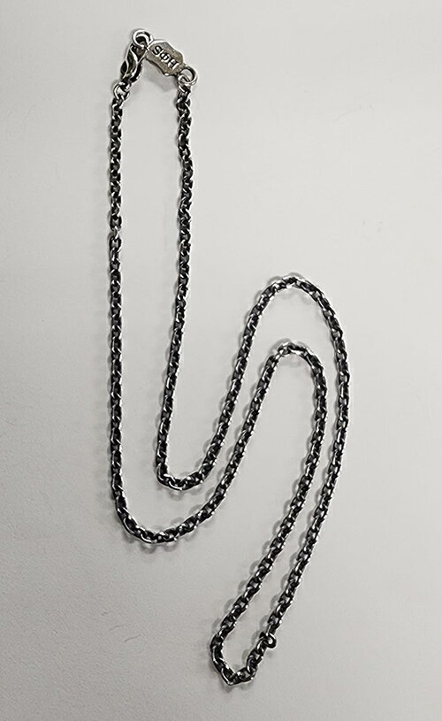 HΦS エイチファイエス NECKLACE CHAIN SILVER925 ネックレスチェーン　シルバー925　(26HS-NC002-SV)