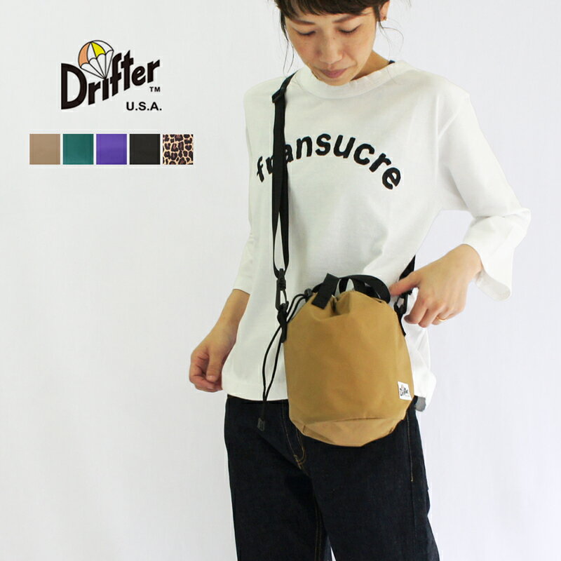 Drifter ドリフター DRAWSTRING POUCH ドローストリングポーチ DFV1200 メンズ レディース ユニセックス サコッシュ ショルダーバッグ