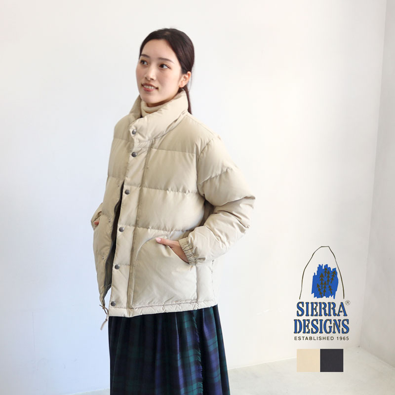 【50%OFF】【税抜40.000円→20.00円】SIERRA DESIGNS シェラデザイン ウィメンズダウンジャケット 824001 レディース 秋冬 アウター ダウンコート ショート丈 BLUE LABEL 防寒 撥水