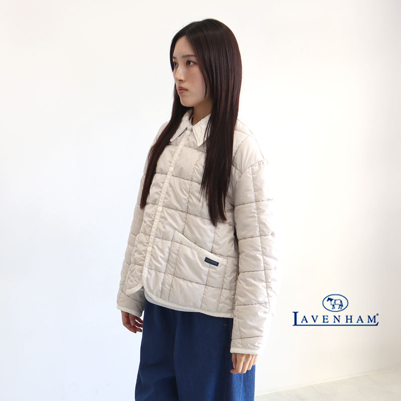 LAVENHAM ラベンハム ウォッシュドクロップドキルティングジャケット レイドン WASHED CROPPED RAYDON WOMENS LV7100 レディース ブルゾン ジャンパー アウター 正規品