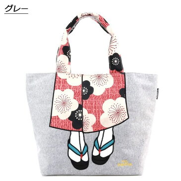 mis zapatos ミスサパト バッグ トートバッグ 着物トート かわいい 女の子 ネイビー グレー ワイン 女性 レディース おしゃれ