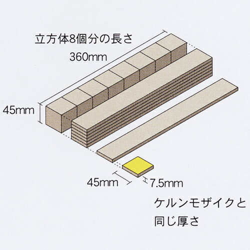 【楽天市場】童具館 WAKU-BLOCK45 G100(長板8倍体 1/6厚)：木のおもちゃがりとん