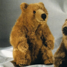 ケーセン Koesen ぬいぐるみ お座りベア グリズリー GRIZZLY BEAR