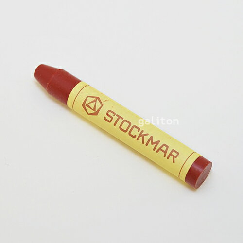 シュトックマー Stockmar 蜜蝋クレヨン スティッククレヨン補充用単色 色番号02朱色