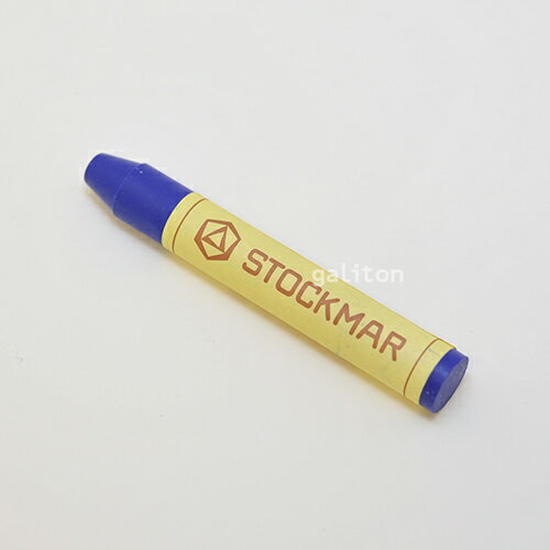 クレヨン シュトックマー Stockmar 蜜蝋クレヨン スティッククレヨン補充用単色 色番号19コバルトブルー
