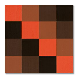 童具館 ケルンモザイク45四角A5(正方形 橙清濁色)