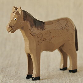 クリスティアン ヴェルナー Christian Werner うま ベージュ(大)