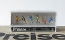 Preiser/プライザー 10021 HO 1/87 座っている人