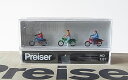 Preiser/プライザー 10126 HO 1/87 若いモーターサイクリスト