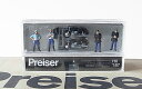 Preiser/プライザー 10191 HO 1/87 警察官 フランス