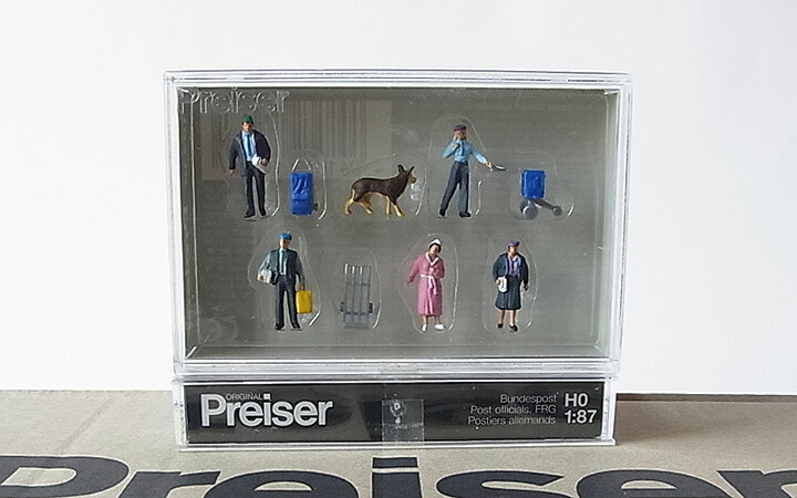 Preiser/プライザー 10248 HO 1/87 ドイツ郵便職員