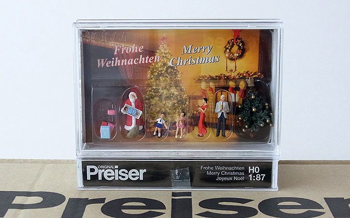 Preiser/プライザー 10652 HO 1/87 メリークリスマス!