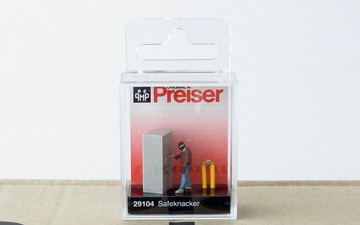 Preiser/プライザー 29104 HO 1/87 金庫破り