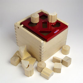 ミッキィ社 Mポストボックス　赤