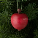 【xmas限定販売】《クリスマスオーナメント》 赤りんご(大)