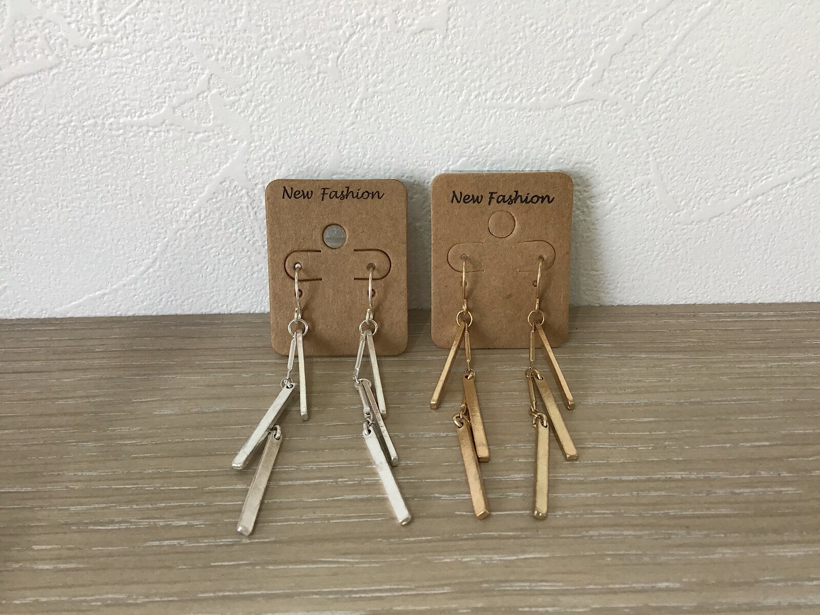 【送料無料】ジャバラチェーンピアス ニッケルフリー