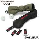 【エントリー 楽天カード最大21倍】【日本正規品】 ブリーフィング ゴルフ ヘッドカバー BRIEFING GOLF ユーティリティーカバー STANDARD SERIES UTILITY COVER TL クラブカバー 番号札 丈夫 メンズ レディース BRG231G17