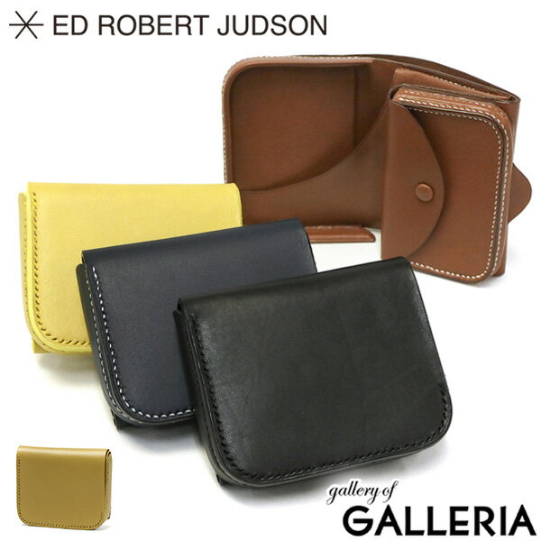 【最大47倍 16日1:59迄】 ED ROBERT JUDSON BUCKS 三つ折り財布 エドロバートジャドソン TRIFOLD WALLET 財布 ウォレット 小銭入れ 革 本革 小さめ コンパクト メンズ レディース WL-51