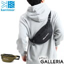 【最大39倍 4/20限定】 カリマー ウエストバッグ karrimor fanny pack ファニー パック ボディバッグ ウエストポーチ 斜めがけ バッグ ミニ 小さめ 軽量 2L コンパクト 横型 ナイロン アウトドア メンズ レディース 501024