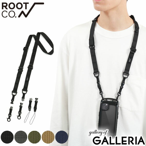 【最大39倍 6/10限定】 ルートコー ショルダーループ ROOT CO. GRAVITY UTILITY WEBBING NECK/SHOULDER LOOP アタッチメント式ネック ショルダーストラップ ストラップ スマホ 紐 ひも カメラ 斜めがけ 首掛け メンズ レディース GUWN-4318