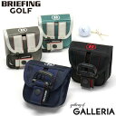 【最大30倍 4/20限定】 ノベルティ付 【日本正規品】 ブリーフィング ゴルフ ヘッドカバー パター BRIEFING GOLF パターカバー センターシャフト マレット 撥水 抗菌 軽量 MALLET CS PUTTER COVER ECO TWILL BRG223G40