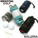 【最大41倍 10日1:59迄】 ノベルティ付 【日本正規品】 ブリーフィング ゴルフ ボールポーチ BRIEFING GOLF ECO TWIL SERIES BALL HOLDER ECO TWILL 軽量 小さめ ミニ 撥水 抗菌 レディース BRG223G58