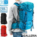 【最大58倍 25日0時～9:59限定】 カリマー リュック karrimor ridge 50+ Medium リュックサック バックパック ザック デイパック 大容量 登山 トレッキング アウトドア キャンプ 旅行 レインカバー 背面長47cm メンズ レディース 501094