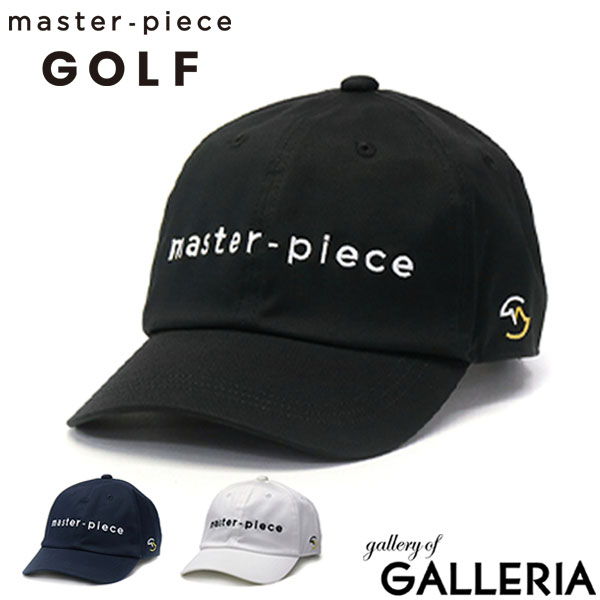 【エントリー&楽天カード最大21倍】【正規取扱店】 マスターピースゴルフ キャップ master-piece GOLF CAP ゴルフキャップ 帽子 コットン 綿 撥水 速乾 アジャスター サイズ調整 ロゴ 黒 白 ブランド メンズ レディース 312000