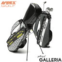 【最大28倍 5/5限定】【セール】 アヴィレックスゴルフ キャディバッグ AVIREX GOLF スタンドキャディーバッグ ゴルフバッグ スタンド 8.5型 ...