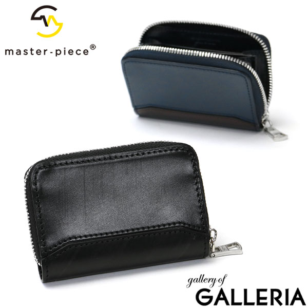 【最大36倍 5/20限定】 Wノベルティ付 【正規取扱店】 マスターピース カードケース master-piece bridle 名刺入れ カード収納 本革 ラウンドファスナー じゃばら 薄型 ミニ コンパクト ブライドルレザー 日本製 メンズ レディース 04234