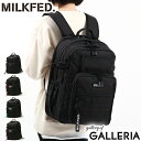 【10 OFFクーポン】 ノベルティ付 ミルクフェド リュック MILKFED. ACTIVE DOUBLE POCKET MOLLE BACKPACK リュックサック バックパック バッグ 30L A4 2層 PC 大容量 ロゴ ワッペン カジュアル スクール 部活 通学 高校生 女子 レディース 103224053008