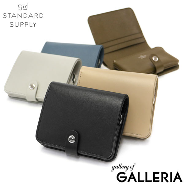 楽天ギャレリア Bag＆Luggage ANNEX【最大60倍 27日2時迄】【セール20％OFF】【正規取扱店】 スタンダードサプライ 二つ折り財布 STANDARD SUPPLY パル PAL スナップウォレット SNAP WALLET 財布 小銭入れつき ミニ コンパクト 軽量 革 本革 牛革 レザー コンパクト 軽い 日本製 メンズ レディース